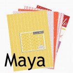 Collection de papiers à imprimer Maya