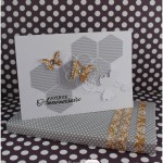 Emballage cadeau et carte graphique-baroque