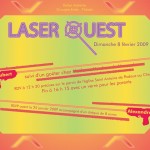 Invitation Rallye Laser Quest (2009)