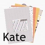 Nouveauté du lundi : papiers imprimables KATE