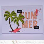 Scrap : Cartes Happy Summer Time